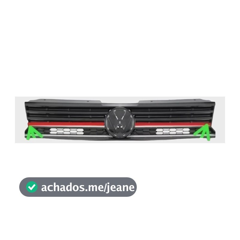 Gol G8 Saveiro Voyage Aplique Friso Vermelho Com Cromado