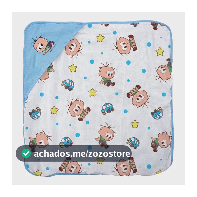Toalha De Banho Bebê Turma Da Mônica Baby