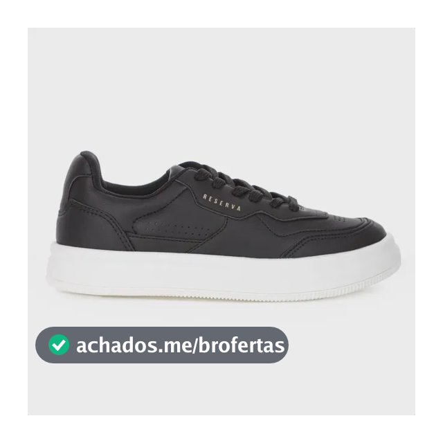 Tênis Reserva Masculino Casual Cano Baixo Antiderrapante