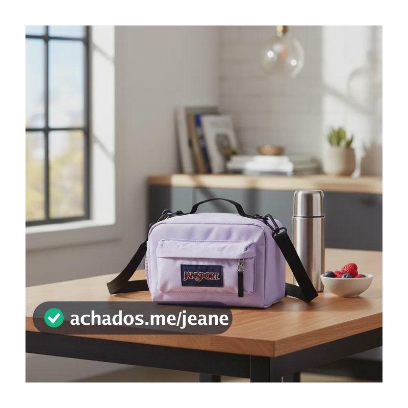 Lancheira Unissex Jansport The Carryout Capacidade De 6l Roxo