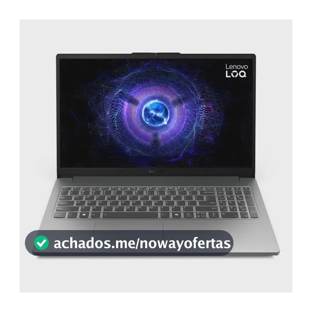 Notebook Gamer Lenovo LOQ-e 15iax9e Intel Core i5-12450hx 16gb 512gb Ssd Rtx 3050 Windows 11 15.6 - 83me0007br Luna Grey