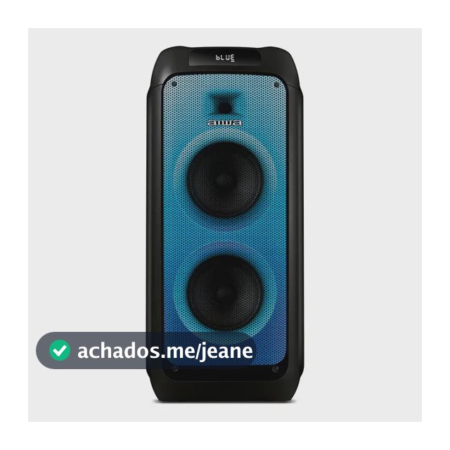 Caixa De Som Partybox Aiwa Pb-05 Bluetooth 20h Rgb Usb Tws