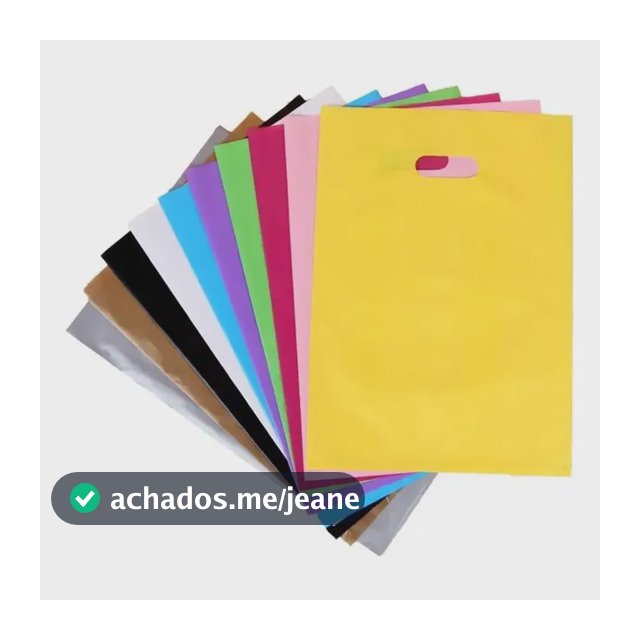 Sacolinha Plástica Boca De Palhaço 40x50 Barata Atacado 1kg