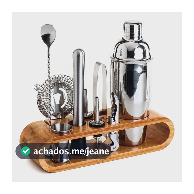 Kit Coqueteleira Inox Utensilios Barman Bar Para Caipirinha