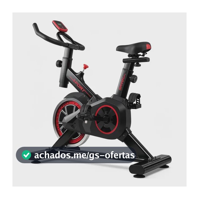 Bicicleta Ergométrica Spinning Bike Ergométrica It's X11 Bicicleta Ergométrica Preto/vermelho