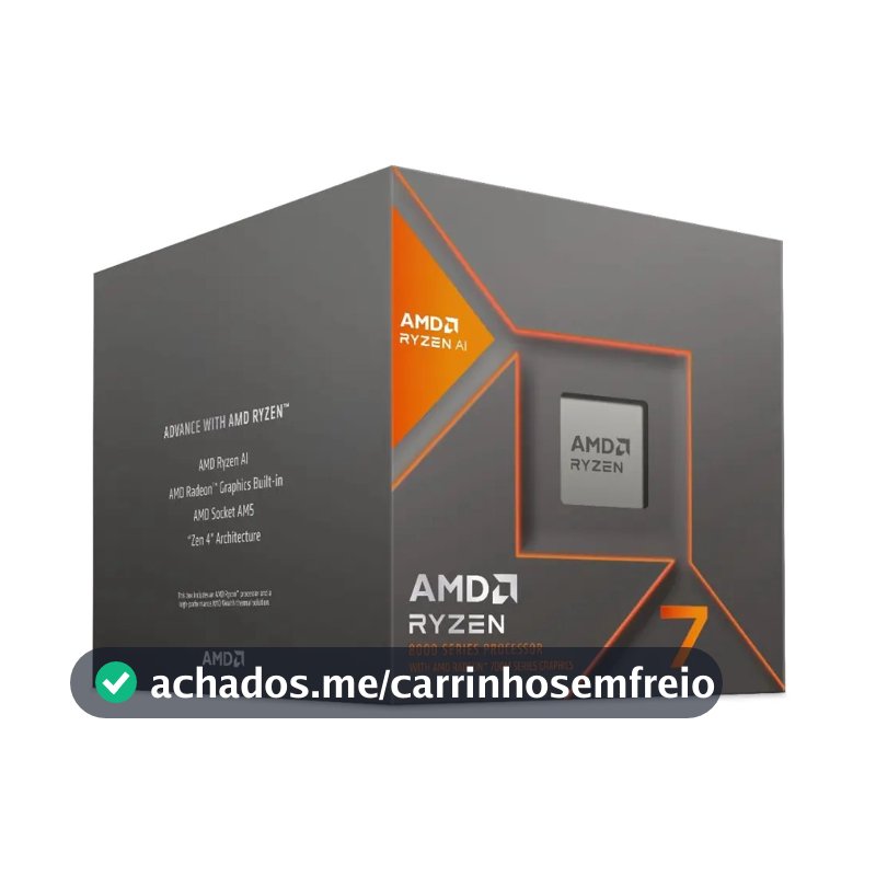 Processador Amd Ryzen 7 8700g 24mb Cache 4.2ghz - 5.1ghz