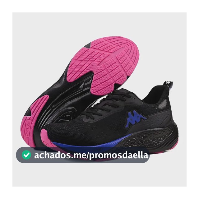 Tênis Kappa Pulse Rx Unissex Corrida Conforto
