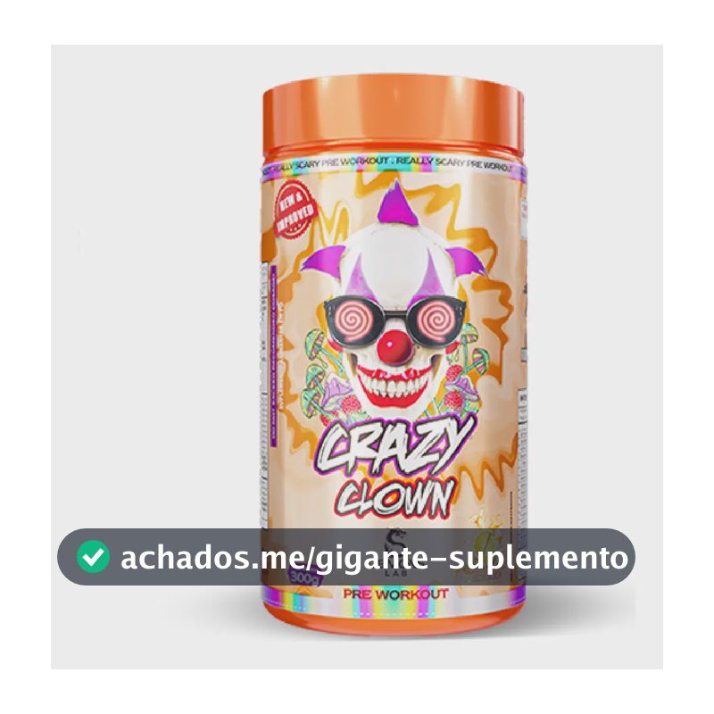 Suplemento Esportivo Demons Lab Crazy Clown Laranja Pó 300g