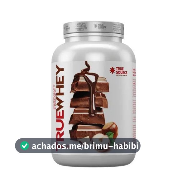 True Whey Isolado E Hidrolisado 837g Chocolate C/ Avelã - True Source