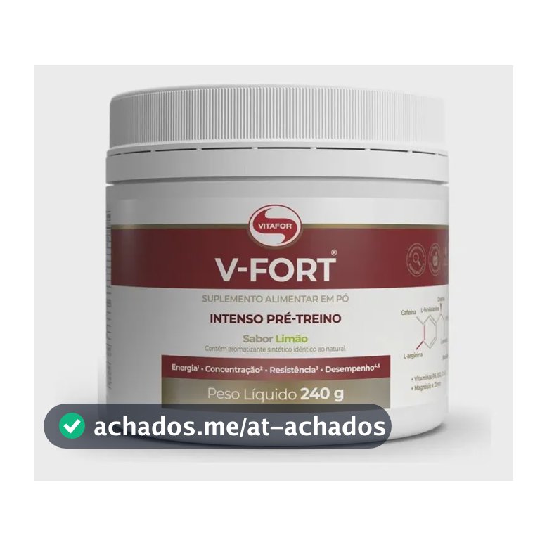 V-fort Limão 240g Vitafor - Limão