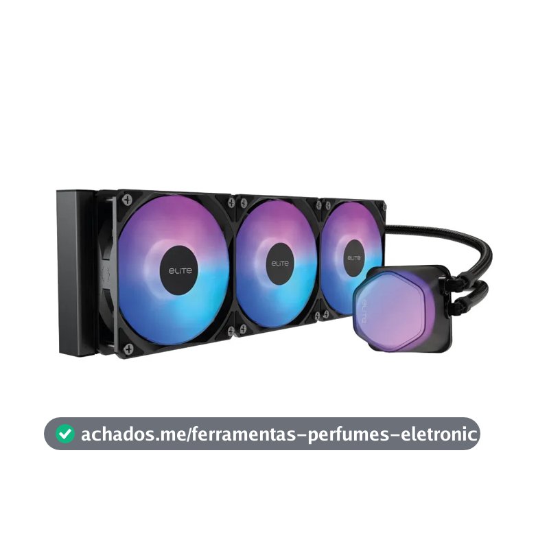 Water Cooler Cooler Master Elite Liquid 360mm RGB p/ CPU