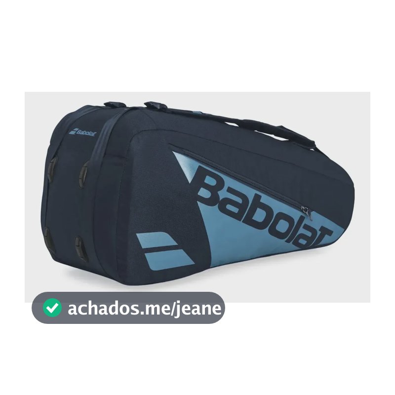 Raqueteira Tênis Babolat Pure Drive X6 Azul 70l