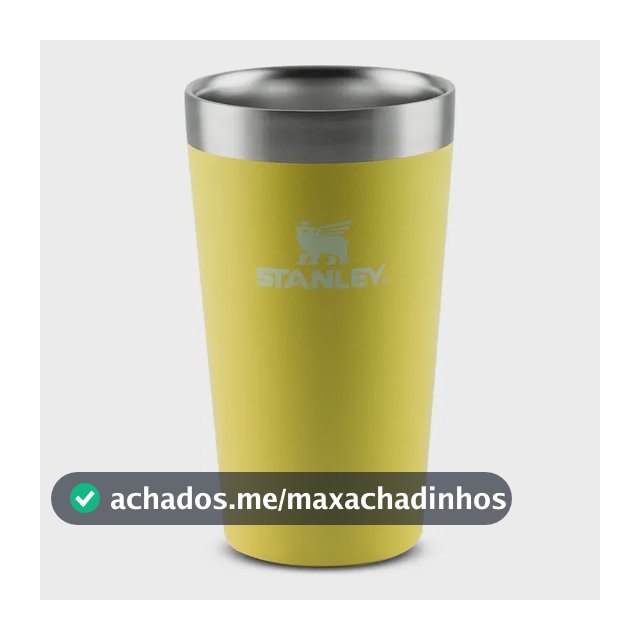 Copo Térmico para Cerveja Stanley Pint Adventure Daffodil 354ml