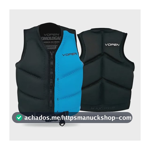 Colete Salva-Vidas Vopen Maximus Esportivo Azul para Adultos EG