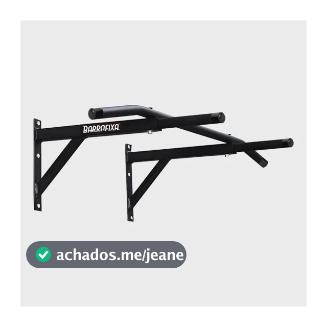 Barra Fixa Parede Chin/pull-up Tríceps Paralela Cor Vermelho