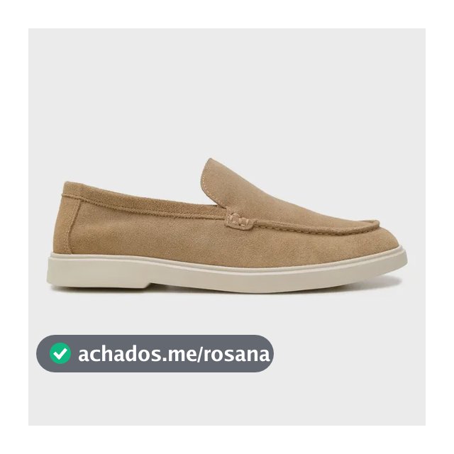 Mocassim Masculino Em Camurça Linha Esporte Fino Old Money
