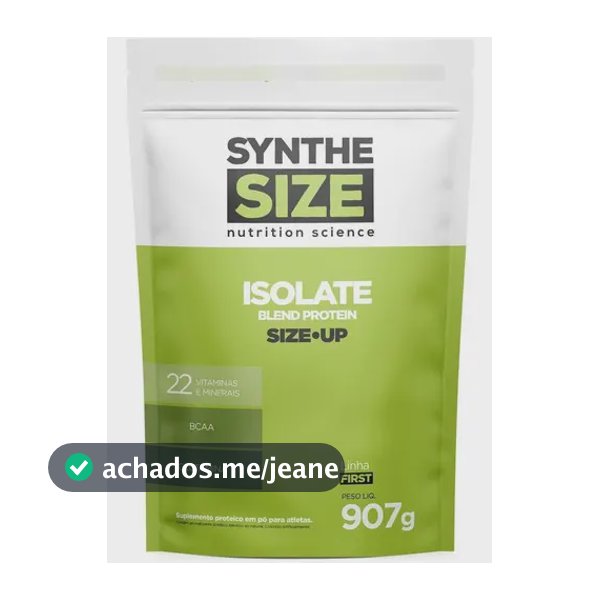 Whey Protein Isolate Blend Synthesize de Açaí 907g