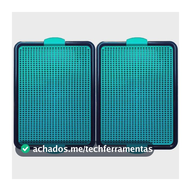 Kit 2 Sanitário Canino Grande Banheiro Pet Tapete Higiênico