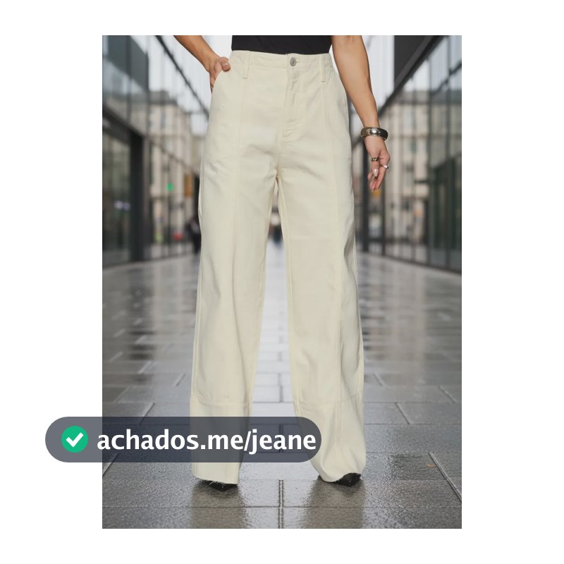 Calca Fem H9uc1asn Off White Lisa 40