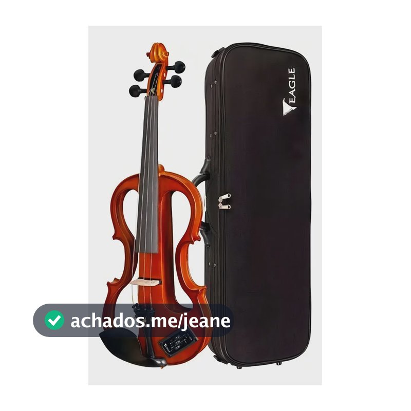 Violino Elétrico 4/4 Eagle - Ev744 - Master Series Natural