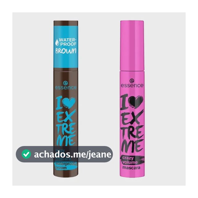 Kit I Love Extreme Crazy Volume Marrom + Preta Essence
