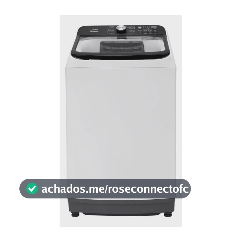 Lavadora De Roupas Midea Wave Agitator 13kg Branca 127v