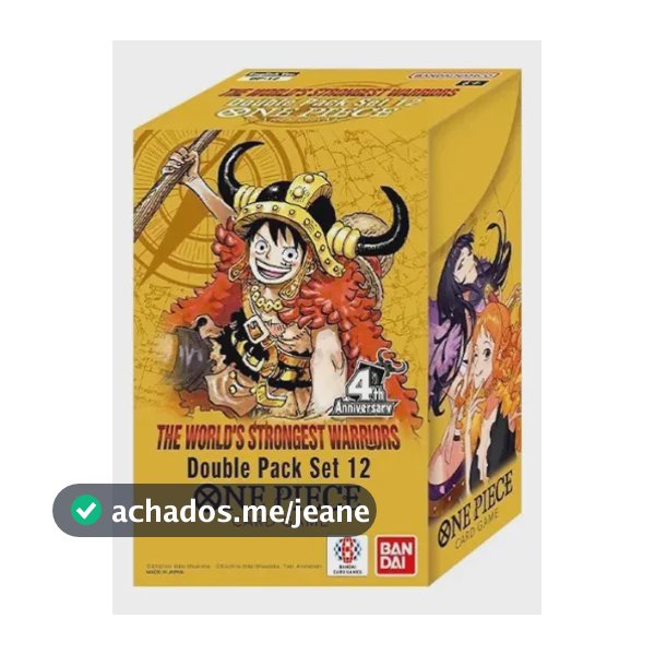 (ing) Double Pack Set Dp-12 - The World's Strongest Warriors Inglês