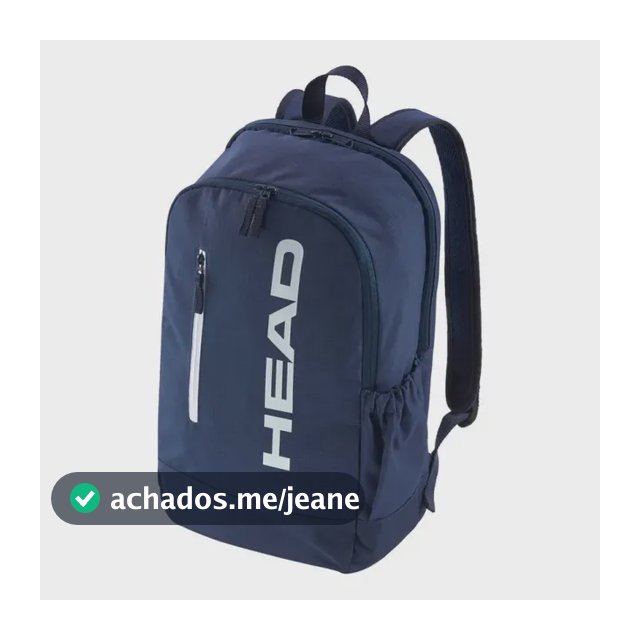 Mochila De Tênis E Beach Tennis Head Base 2025 Com Nota Cor Azul-marinho
