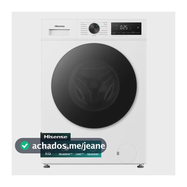 Lava e Seca Hisense 1i Branca 11kg / 7kg Inverter 15 programas 220V WD1i1141BW1