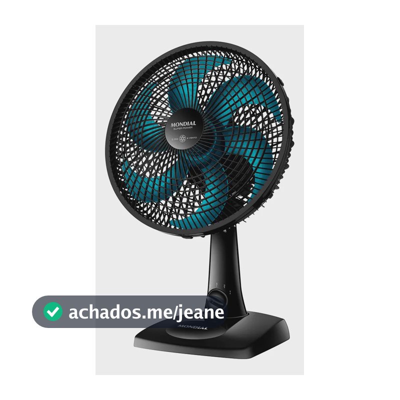 Ventilador de Mesa 30cm Super Power, Mondial, 60W - VSP-30-AP