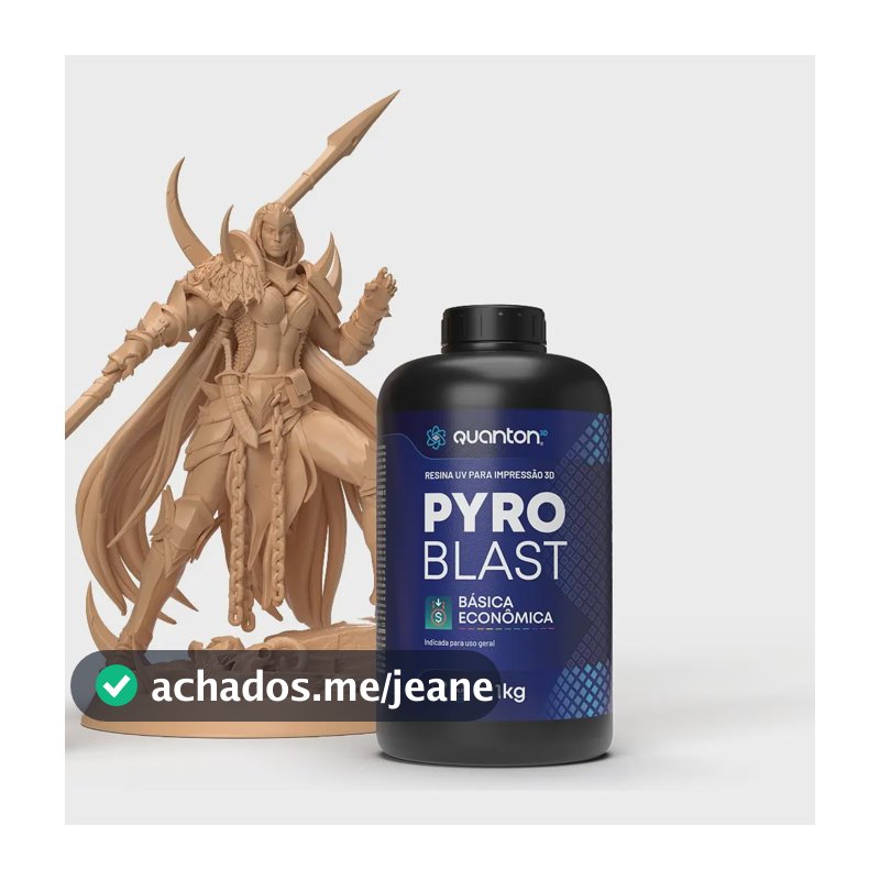 Resina Quanton Pyro Skin 1kg Bege