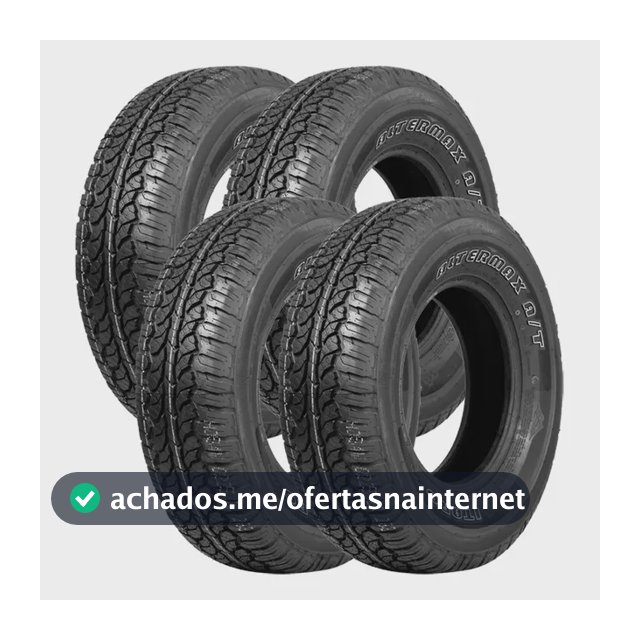 Kit de 4 pneus Itaro Pneu de Carro ALTERMAX A/T 265/65R17 112 - 1120 kg T