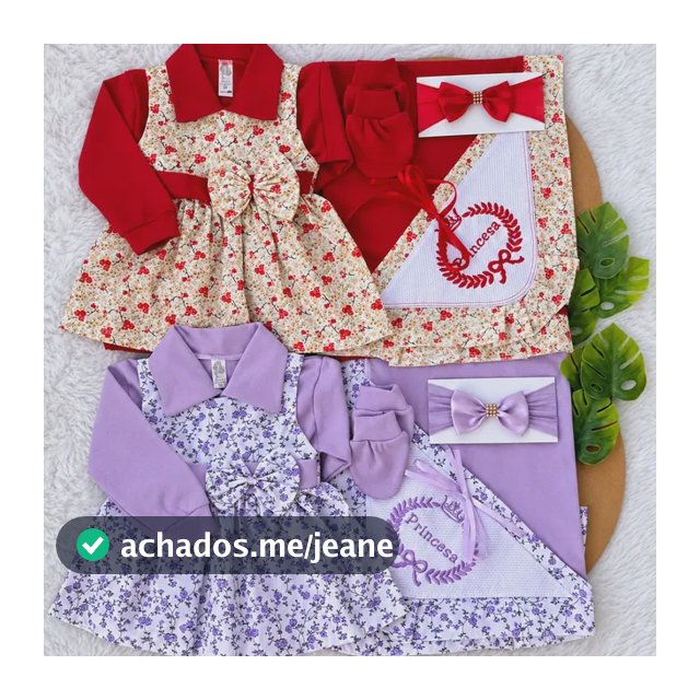 Kit 2 Saida Maternidade Feminina Floral Kit Completo Algodao