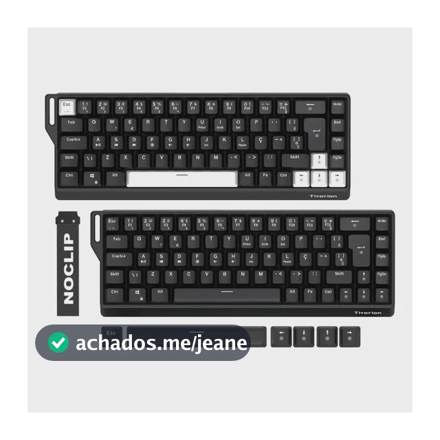 Teclado Magnético Gamer 60% 8000hz Rt0,01 | Switch Huano Preto Português Brasil