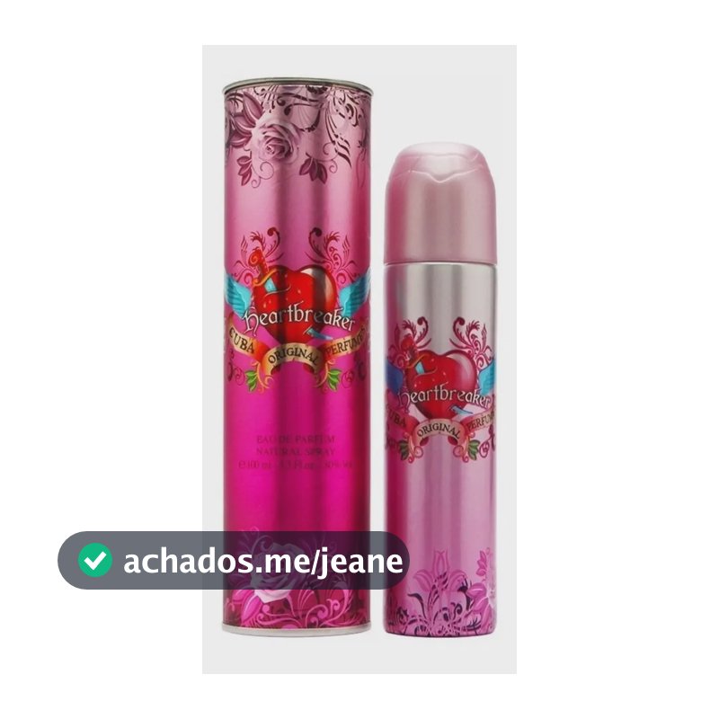 Perfume Feminino Cuba Heartbreaker Edp 100ml / Original + Nf