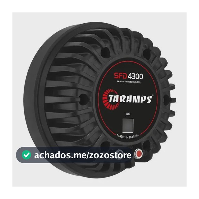 Driver Taramps Sfd4300 8ohms 300w Corneta Som Automotivo