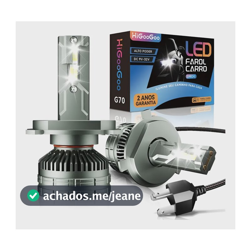Higoogoo G70 Faróis Automotivos 40.000 Lúmens 200w H4 H7 H1 Hb3 H11 Hb4 H27