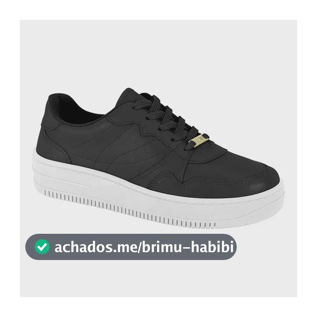 Tênis Vizzano Casual Feminino Plataforma Leve Ultra Conforto