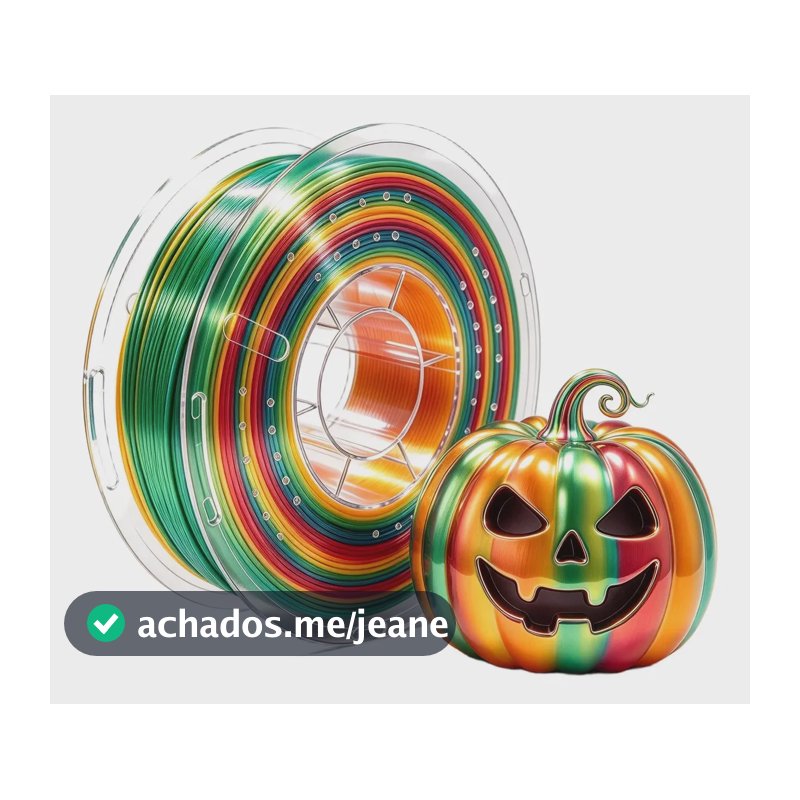 Filamento Pla Silk Impressão De 3d Premium Suave 1.75mm 1kg Arco-íris Filamento Que Muda De Cor, Carretel De 1 Kg , Filamento Multicolor Com Embalagem A Vácuo