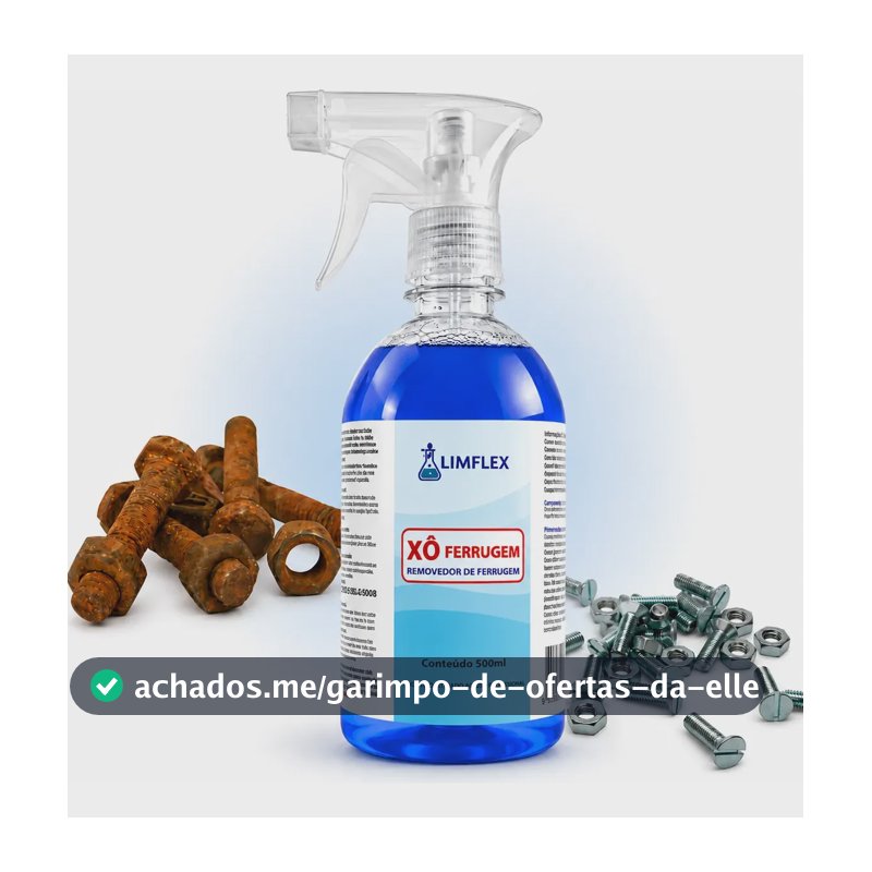 Removedor E Converter De Ferrugem Fosfatizante America 500ml Azul-escuro