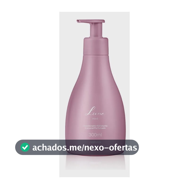 Creme Hidratante Corporal Perfumado Luna Rosé 300 Ml Perfumado