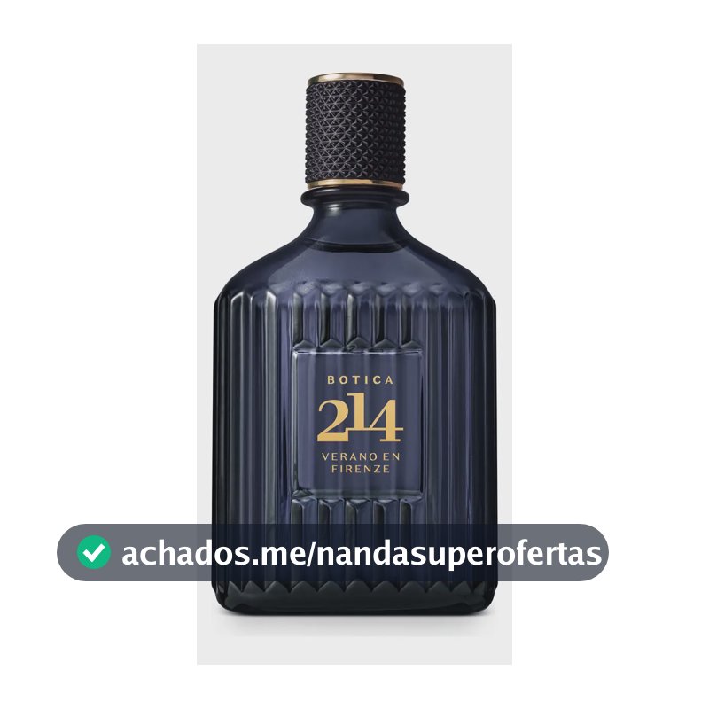 Botica 214 Verano En Firenze Eau De Parfum Fougère Aromático Volume da unidade 90 mL