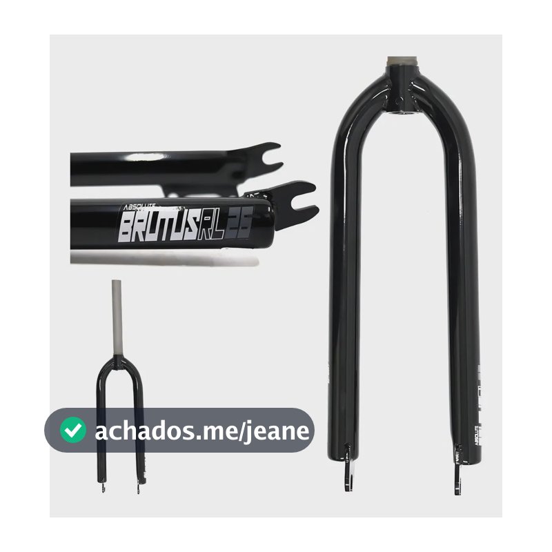 Garfo Rígido Absolute Brutus Rl 26 Aheadset Disco De Bike