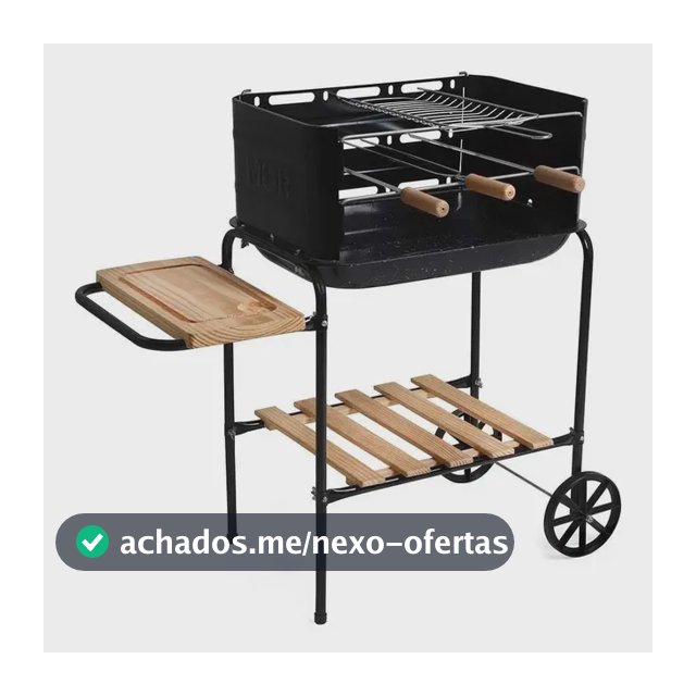 Churrasqueira a Carvão Mor Califórnia Esmaltada 49,5 cm
