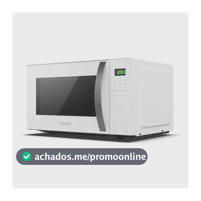 Micro-ondas Consul 23 Litros Função Marmita - CMS23A