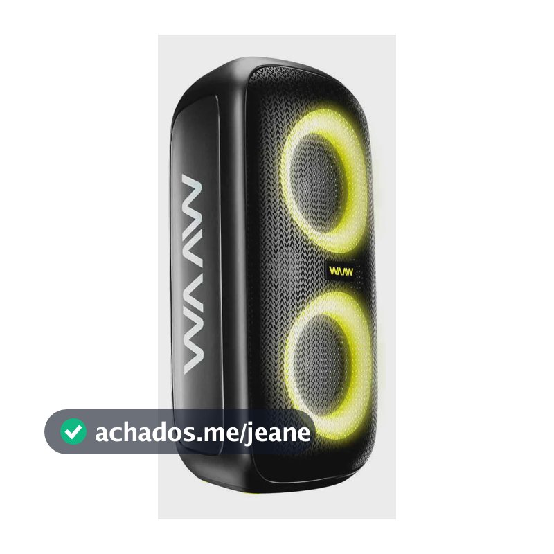 Caixa de Som Bluetooth WAAW By Alok Infinite 100