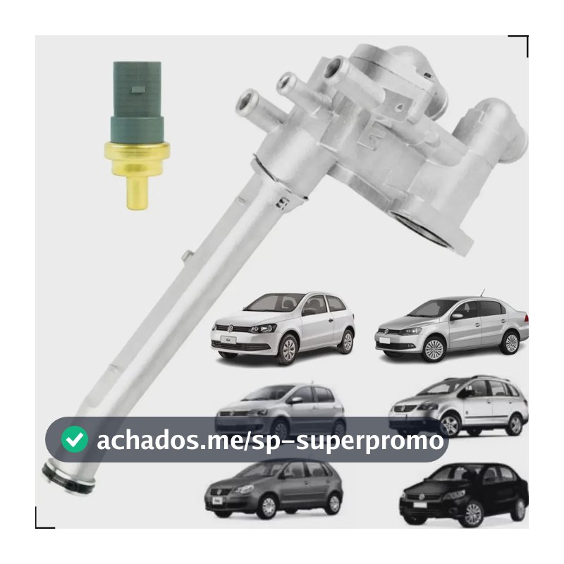 Cavalete Válvula Termostática Completa Gol G5 G6 Fox Polo