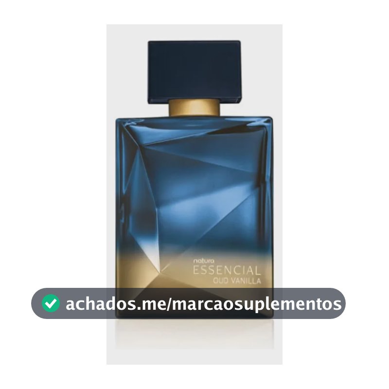 Eau De Parfum Essencial Oud Vanilla Masculino 100ml - Natura