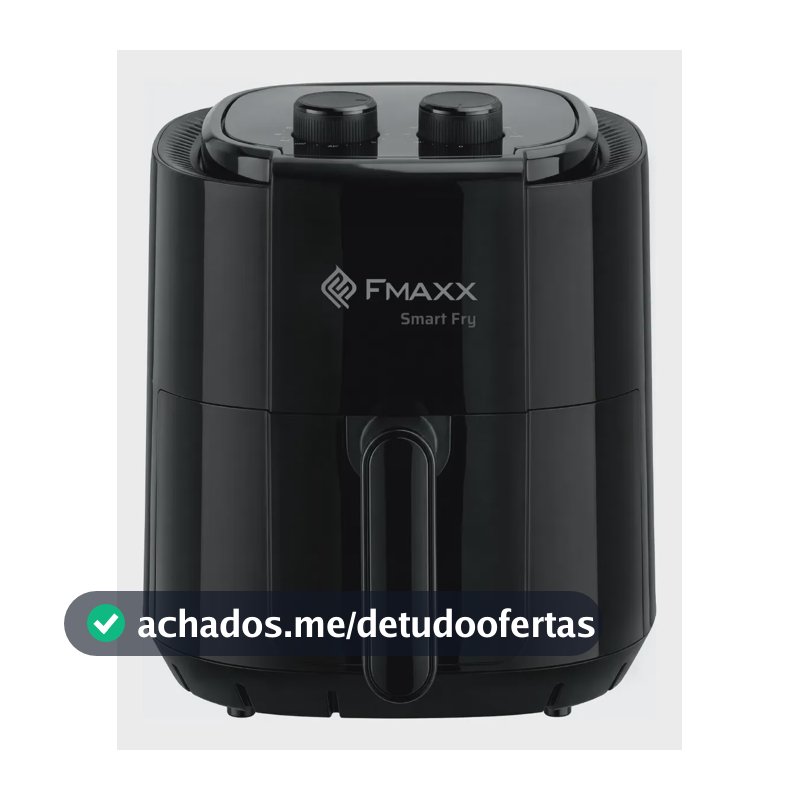 Fritadeira Air Fryer Fmaxx Smart Fry 3,5 Litros Preto Preto 127v