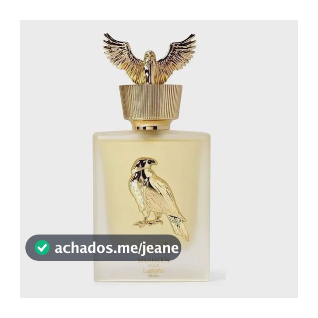 Perfume Lattafa Shaheen Gold Edp 100ml